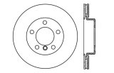 StopTech 9/07-09 BMW 328 Slotted & Drilled Right Front Rotor thumbnail 3