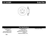 StopTech 9/07-09 BMW 328 Slotted & Drilled Right Front Rotor thumbnail 8