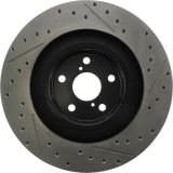 StopTech 13-18 Lexus GS350 Slotted & Drilled Front Right Rotor thumbnail 3