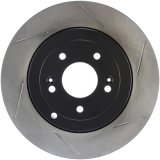 StopTech Power Slot 10 Hyundai Genesis Coupe Track Rear Left Slotted Rotor thumbnail 2
