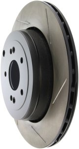 StopTech Power Slot 10 Hyundai Genesis Coupe Track Rear Left Slotted Rotor thumbnail 4
