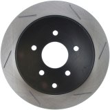 StopTech Power Slot 03-09 Infiniti FX35/FX45/Nissan Murano SportStop Slotted Left Right Rotor thumbnail 2