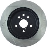 StopTech Power Slot 06-09 Lexus GS Series / 06-10 IS350 Rear Right Slotted Rotor thumbnail 5