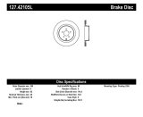 StopTech 09 Infiniti FX50 SportStop Slotted & Drilled Rear Left Rotor thumbnail 2