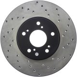 StopTech 99-08 Acura TL (STD Caliber) / 01-03 CL / 04-09 TSX Cross Drilled Left Front Rotor thumbnail 1