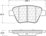 StopTech Performance Volkswagen Rear Brake Pads thumbnail 1