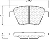 StopTech Performance Volkswagen Rear Brake Pads thumbnail 4