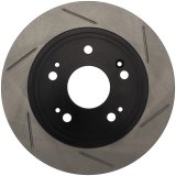 StopTech Power Slot 09-10 Acura TSX / 08-10 Honda Accord Rear Left Slotted Rotor thumbnail 2
