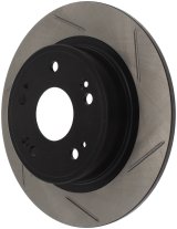 StopTech Power Slot 09-10 Acura TSX / 08-10 Honda Accord Rear Left Slotted Rotor thumbnail 4