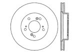 StopTech 97-01 Acura Integra Type R / 97-01 Honda CR-V Slotted & Drilled Left Front Rotor thumbnail 9