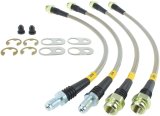 StopTech 08-10 Mitsubishi Lancer Ralliart Stainless Steel Rear Brake Lines thumbnail 3