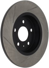 StopTech Power Slot 09-10 Audi A4/A4 Quattro / 08-10 A5 / 10 S4 Rear Left Slotted Rotor thumbnail 1