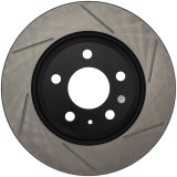 StopTech Power Slot 09-10 Audi A4/A4 Quattro / 08-10 A5 / 10 S4 Rear Left Slotted Rotor thumbnail 2