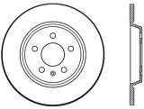 StopTech Power Slot 09-10 Audi A4/A4 Quattro / 08-10 A5 / 10 S4 Rear Left Drilled & Slotted Rotor thumbnail 2