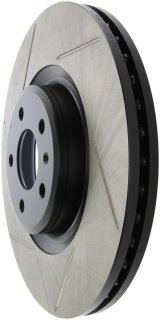 StopTech Power Slot 12 Audi A6 Quattro/11-12 A7 Quattro / 07/11-13 S4 Front Right Slotted Rotor thumbnail 4
