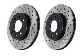 StopTech 03-09 Chrysler PT Cruiser Tur / 03-05 Dodge Neon SRT-4 Front Left Slotted & Drilled Rotor thumbnail 8