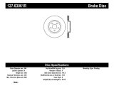 StopTech 05-09 Chrysler 300 (5.7L V8 exc SRT-8) Front Right Slotted & Drilled Rotor thumbnail 2