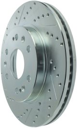 StopTech Select Sport 07-11 GM Silverado 1500 Slotted and Drilled Right Front Rotor thumbnail 1