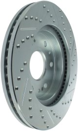 StopTech Select Sport 07-11 GM Silverado 1500 Slotted and Drilled Right Front Rotor thumbnail 4