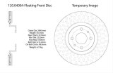 Centric Performance Brake Rotor thumbnail 1