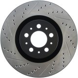 StopTech Slotted & Drilled Sport Brake Rotor thumbnail 1