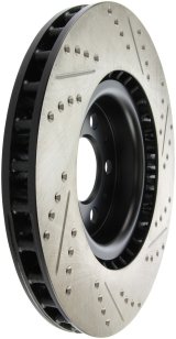 StopTech Slotted & Drilled Sport Brake Rotor thumbnail 4