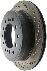 StopTech Slotted & Drilled Sport Brake Rotor thumbnail 6