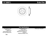 StopTech Slotted & Drilled Sport Brake Rotor 11-15 Jeep Grand Cherokee (Excludes SRT8) thumbnail 2