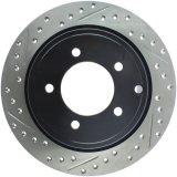 StopTech Slotted & Drilled Sport Brake Rotor thumbnail 1