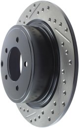 StopTech Slotted & Drilled Sport Brake Rotor thumbnail 6