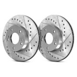 StopTech Select Sport Nissan Slotted and Drilled Right Rear Rotor thumbnail 6