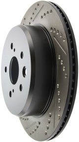 StopTech Slotted & Drilled Sport Brake Rotor Right Rear 13-14 Lexus GS300/350/400/430 thumbnail 1
