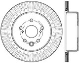 StopTech Slotted & Drilled Sport Brake Rotor Right Rear 13-14 Lexus GS300/350/400/430 thumbnail 3