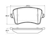 StopTech Street Touring Brake Pads thumbnail 2