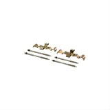 Centric 15-20 Porsche Macan Posi-Quiet Semi-Metallic Brake Pads w/ Hardware - Front thumbnail 4