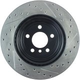 StopTech 12-16 BMW 335i Slotted & Drilled Rear Right Rotor thumbnail 6