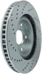 StopTech Select Sport 11-16 Toyota Avalon/ 11-17 Camry SportStop Slotted & Drilled Left Front Rotor thumbnail 3