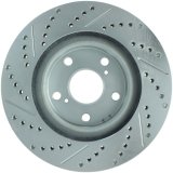 StopTech Select Sport 11-16 Toyota Avalon/ 11-17 Camry SportStop Slotted & Drilled Left Front Rotor thumbnail 5