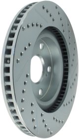 StopTech Select Sport 11-16 Toyota Avalon/ 11-17 Camry SportStop Slotted & Drilled Right Front Rotor thumbnail 4