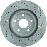 StopTech Select Sport 11-16 Toyota Avalon/ 11-17 Camry SportStop Slotted & Drilled Right Front Rotor thumbnail 5