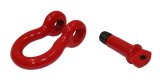 Fishbone Offroad D Ring 3/4In Red 2 Piece Set thumbnail 3