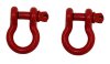 Fishbone Offroad D Ring 3/4In Red 2 Piece Set thumbnail 6