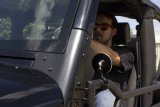 Fishbone Offroad Tube Door Mirror Billet Aluminum - Black Powdercoat thumbnail 4