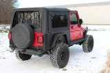 Fishbone Offroad 97-06 Jeep Wrangler Steel Tube Fender Front/Rear - Blk Txtred Powdercoat (Set Of 4) thumbnail 6
