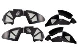 Fishbone Offroad 2018+ Jeep Wrangler JL Front/Rear Set of 4 Aluminum - Blk Powdercoat Inner Fenders thumbnail 1