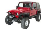 Fishbone Offroad 97-06 Jeep Wrangler TJ Rubicon Front Bumper - Blk Txtrd Powdercoat Piranha Series thumbnail 4