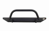 Fishbone Offroad 97-06 Jeep Wrangler TJ Rubicon Front Bumper W/Winch Guard - Blk Textured Powdercoat thumbnail 1