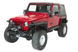 Fishbone Offroad 97-06 Jeep Wrangler TJ Rubicon Steel Front Bumper W/Stinger - Blk Txtrd Powdercoat thumbnail 5