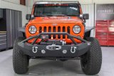 Fishbone Offroad 07-18 Jeep Wrangler JK Full Width Front Winch Bumper - Black Powdercoat thumbnail 7