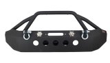 Fishbone Offroad 07-18 Jeep Wrangler Front Winch Bumper W/LEDs Full Width - Blk Textured Powdercoat thumbnail 8